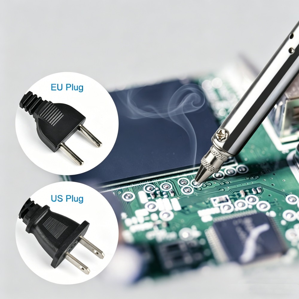 Desoldering Pump Electric Vacuum Station - Soldador Eléctrico AC 220V, Máquina Desoldadora