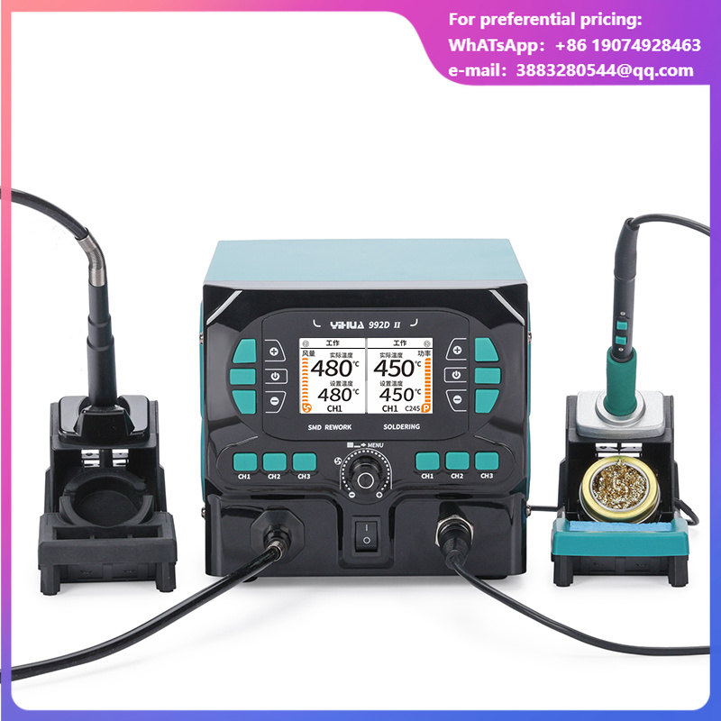 C210 Precision Soldering Station - Estación de soldadura YIHUA 992D-II, estación