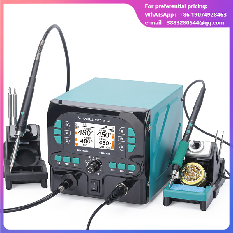 C210 Precision Soldering Station - YIHUA 992D-II Estación de Retrabajo de