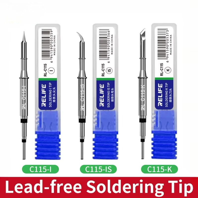 C115 Nano Soldering Iron Station - Punta de soldador universal de nivel