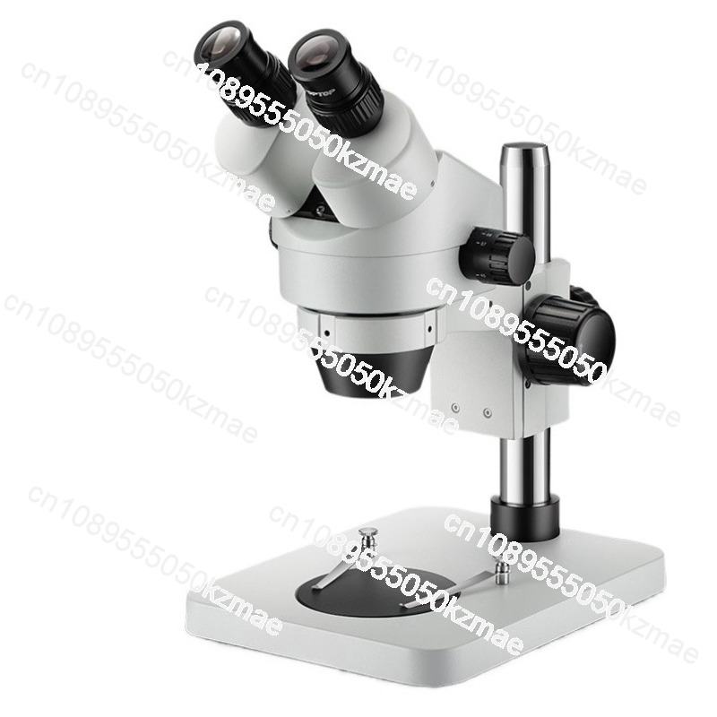 Trinocular Stereo Microscope 7X-45X - Microscopio Estéreo con Zoom Continuo SZM45