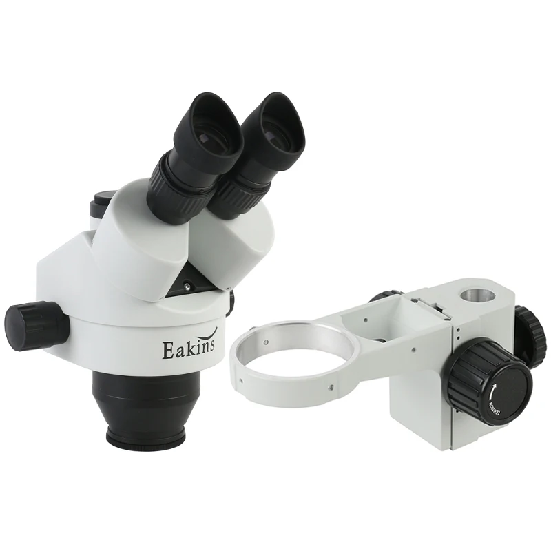 Cabezal de Microscopio Estéreo - Trinocular Stereo Microscope 7X-45X reseña y precio