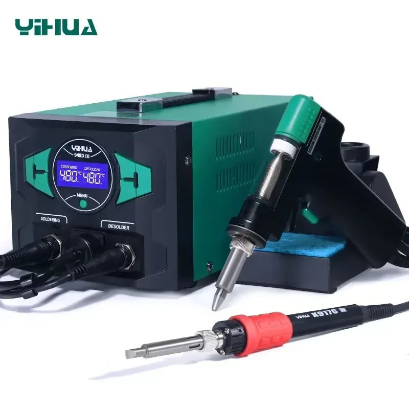 Estación de Desoldadura Eléctr - Desoldering Pump Electric Vacuum Station reseña y precio