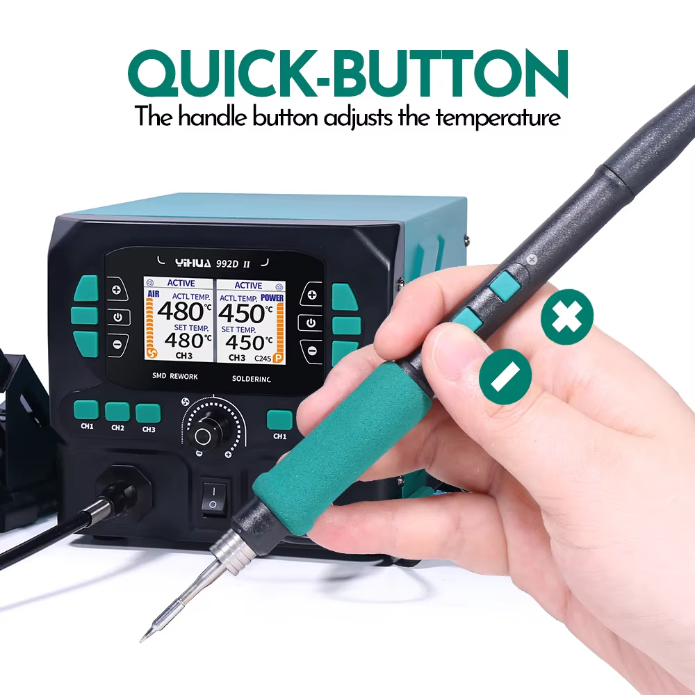 Estación de soldadura YIHUA 99 - C210 Precision Soldering Station reseña y precio