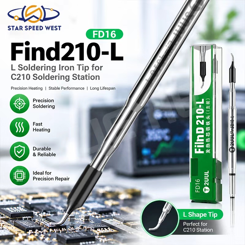 Punta de soldador 2UUL FD16 Fi - C210 Precision Soldering Station reseña y precio