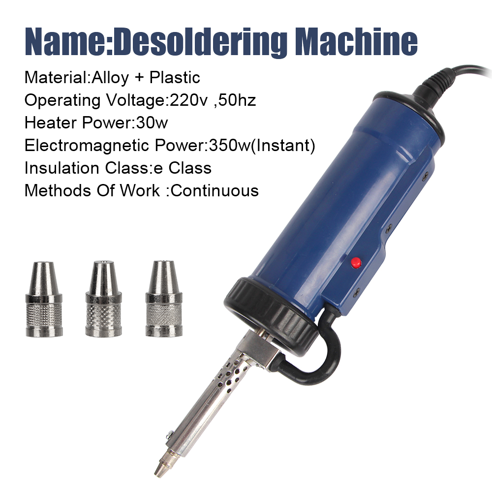 Bomba de desoldadura automátic - Desoldering Pump Electric Vacuum Station reseña y precio