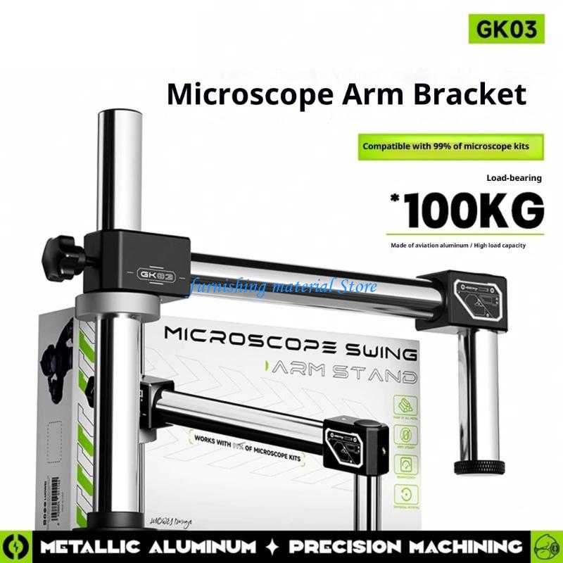 Bancos trabajo industriales co - Articulating Arm Boom Stand Microscope reseña y precio