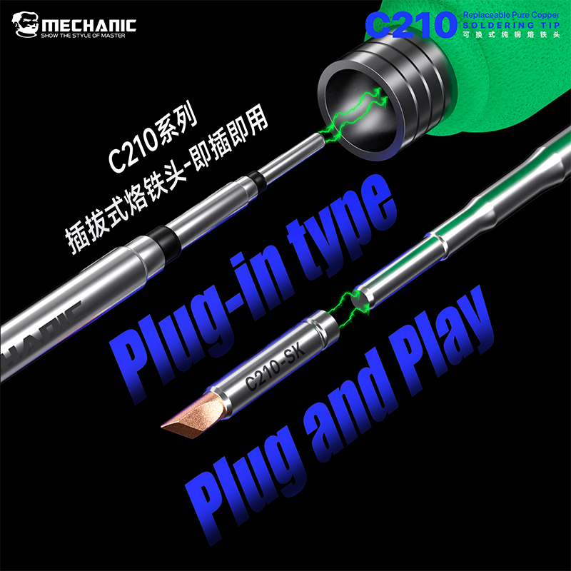 Punta de Soldador MECHANIC Ser - C210 Precision Soldering Station reseña y precio