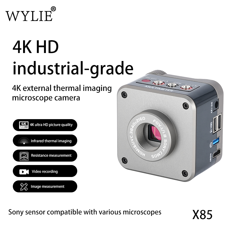 Cámara de Microscopio Industri - 4K Microscope Camera Sony Sensor reseña y precio