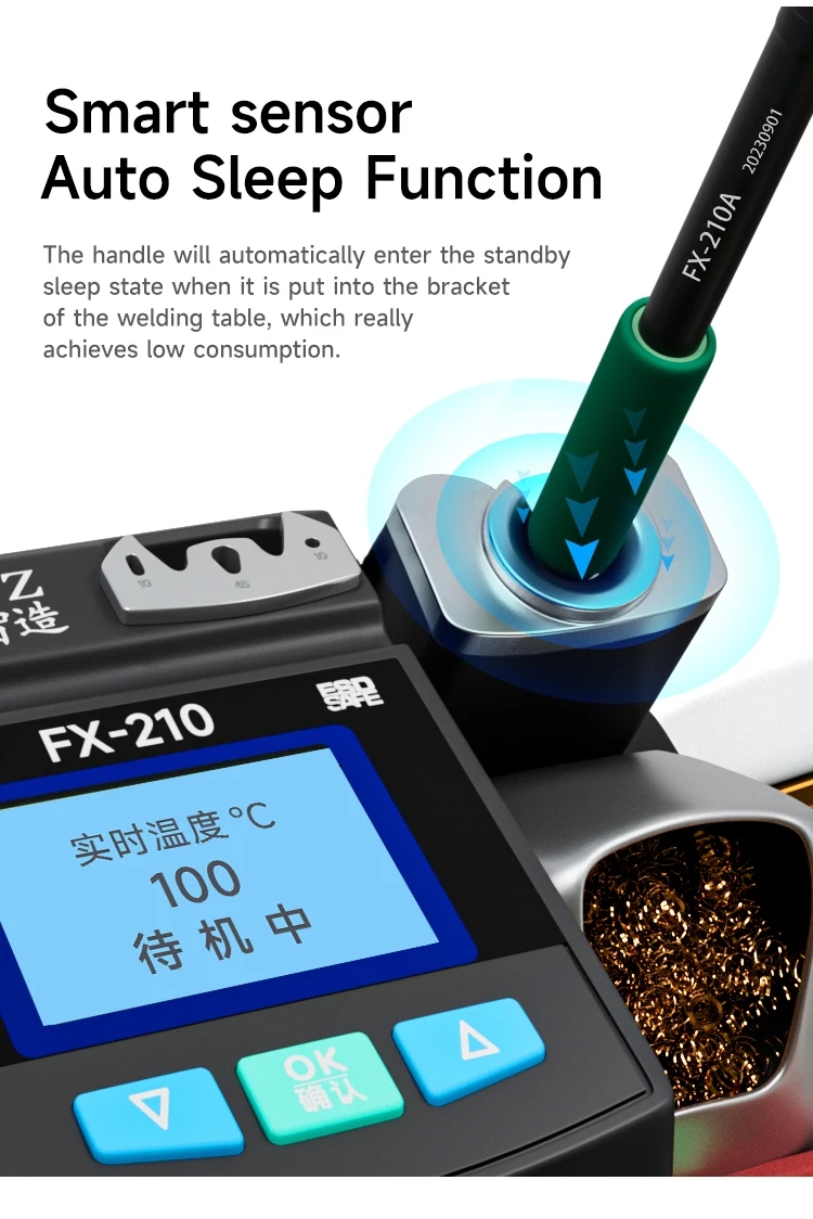 Estación de soldadura de súper - C210 Precision Soldering Station reseña y precio
