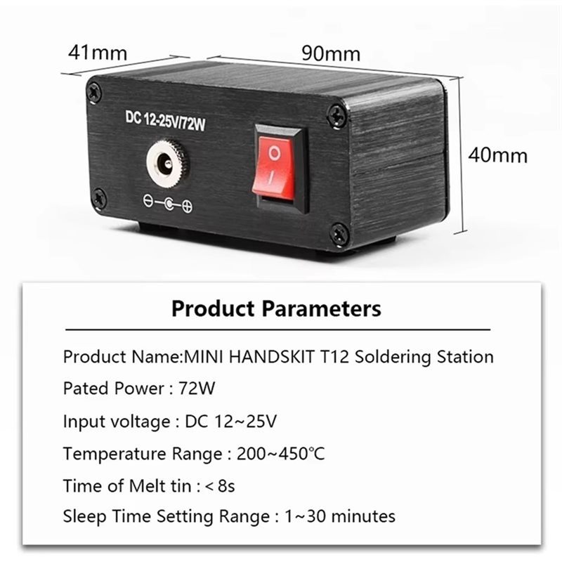 Estación de Soldadura Digital  - T12 Soldering Station Oled reseña y precio